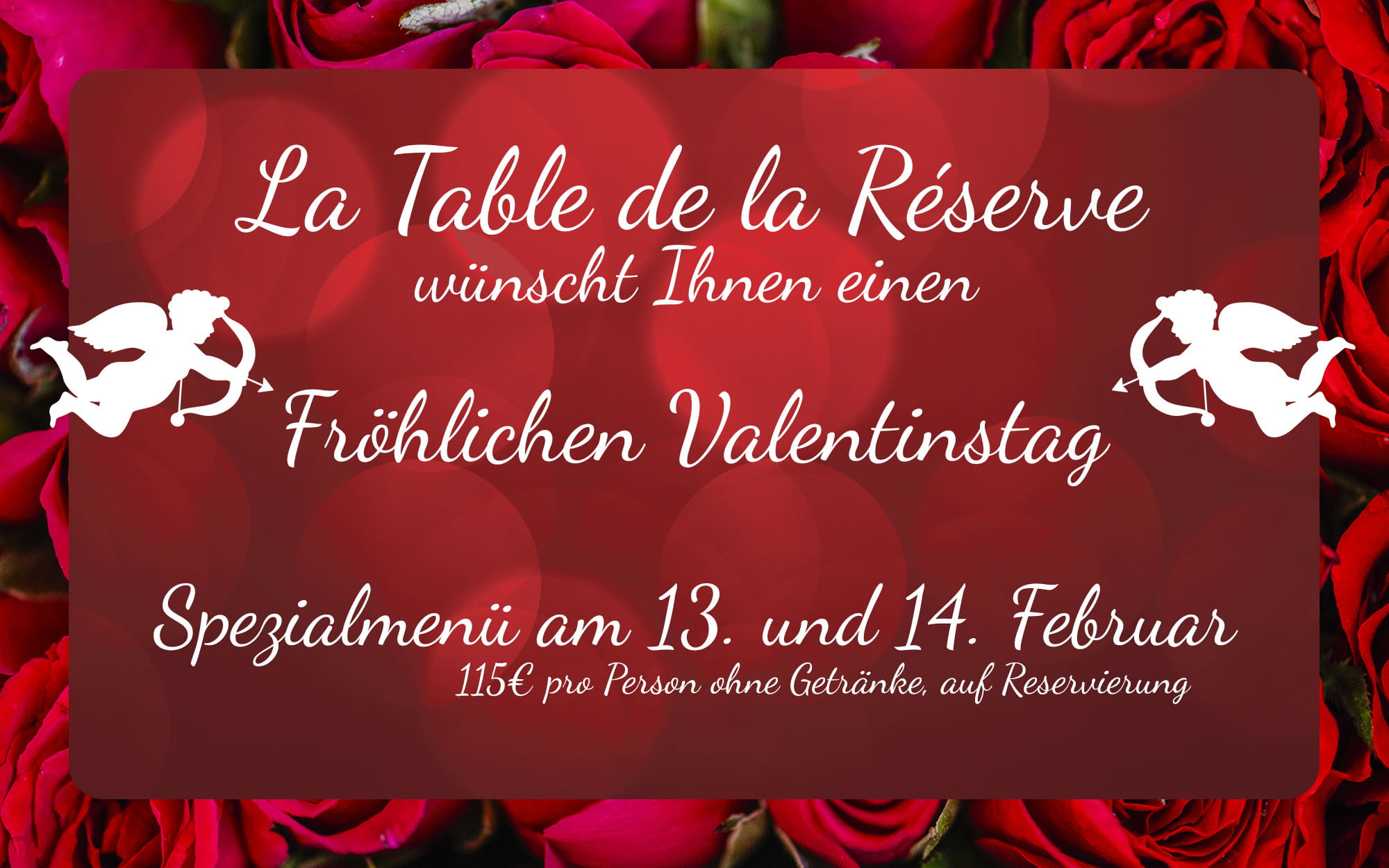 Valentinstag an der Table de la Réserve