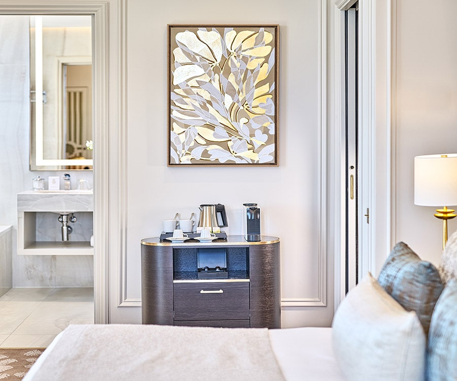 Découvrez la Deluxe Zimmer Garten & Meer à la Réserve de Beaulieu