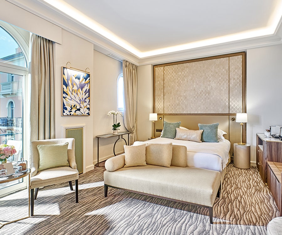 Découvrez la Superior-Zimmer Aussicht auf Garten & Meer à la Réserve de Beaulieu